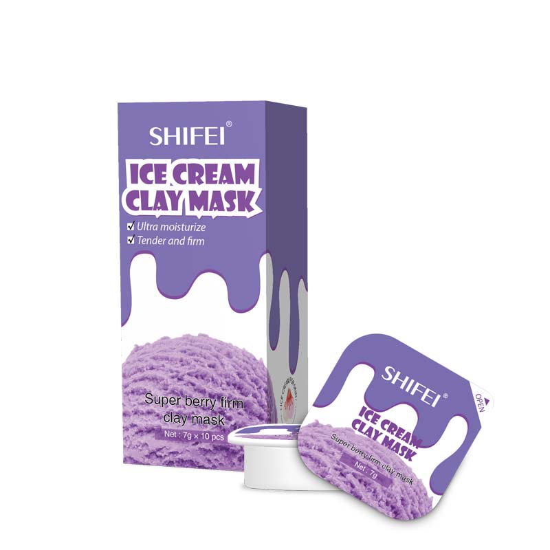 Ice cream clay mask