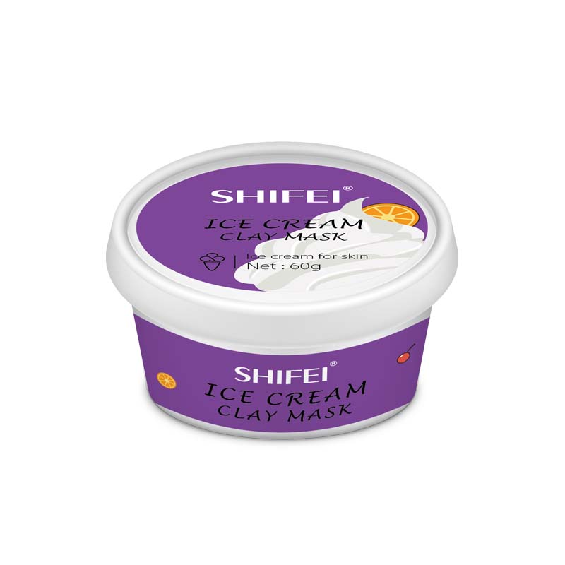 Ice cream clay mask