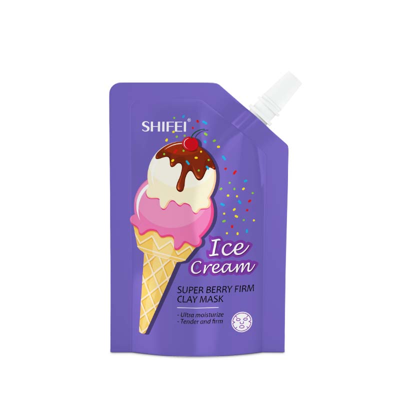 Ice cream clay mask