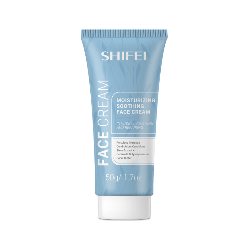 Moisturizing smoothing face cream  