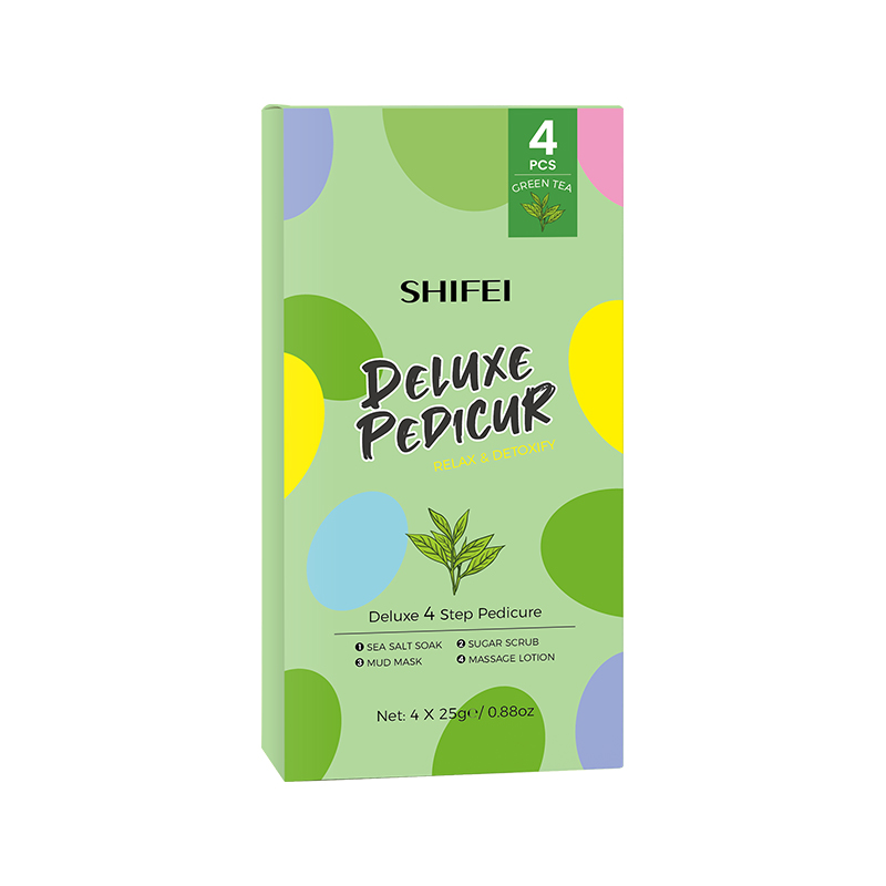 Deluxe 4 Step Pedicure--Green Tea